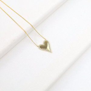 Amma Heart Gold Necklace 